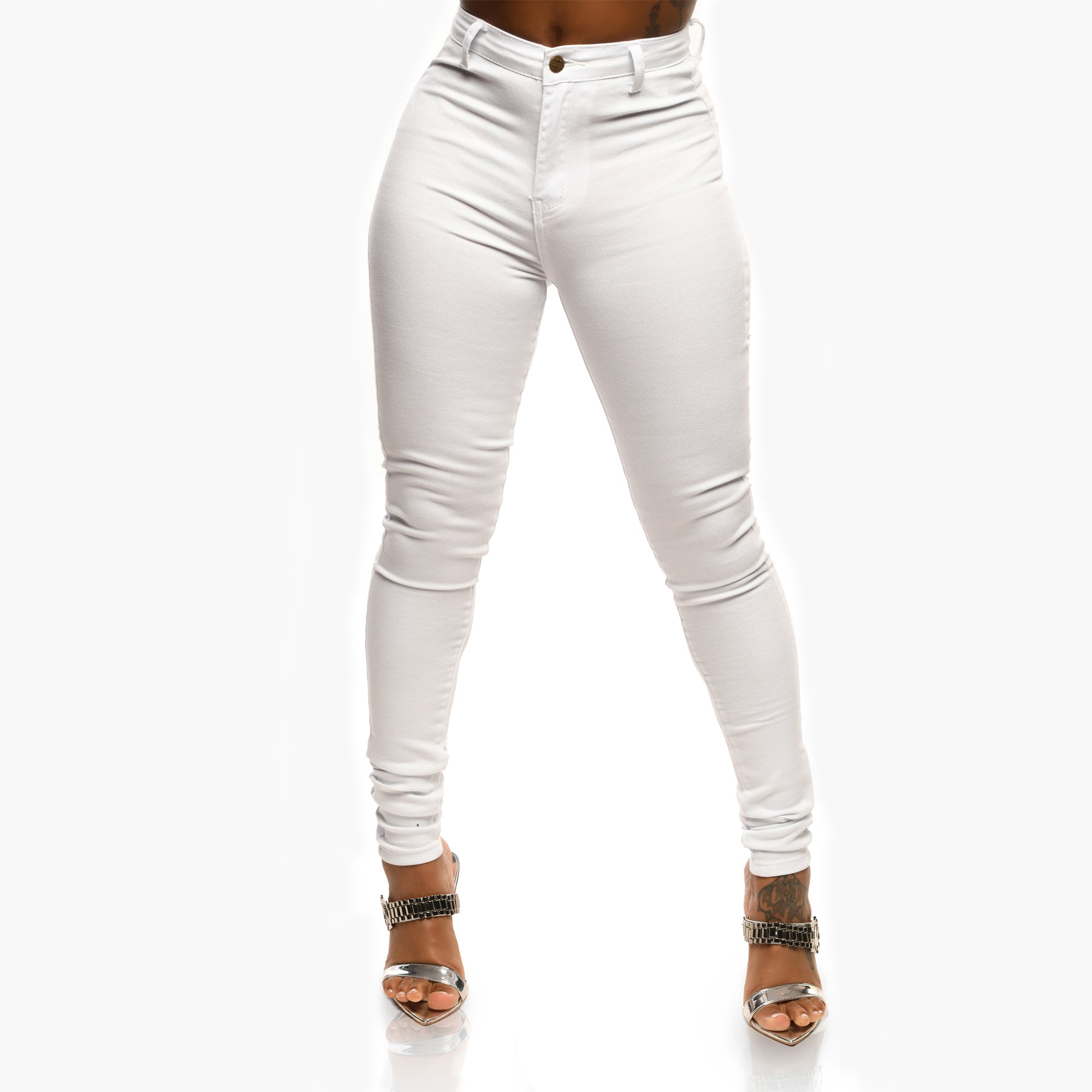 BODacious Jeans | White - (Final Sale Item)